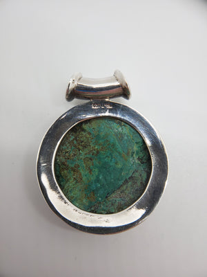 Malachite Azurite Pendant