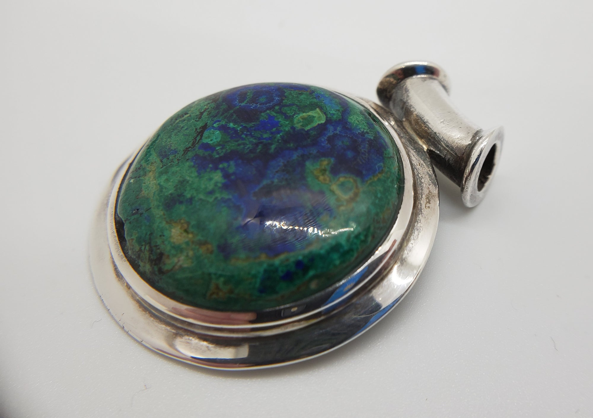 Malachite Azurite Pendant