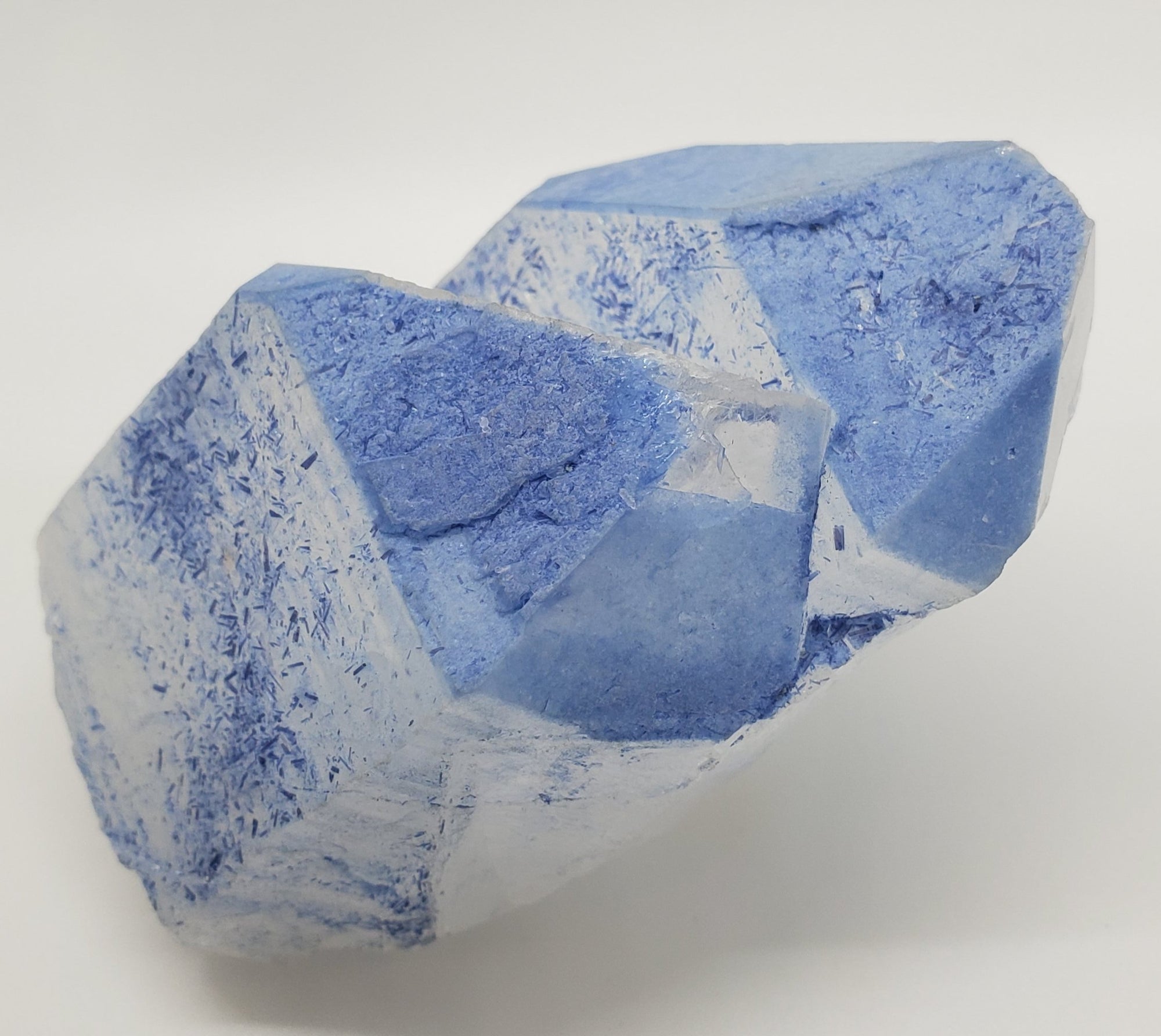 Dumortierite with Quartz