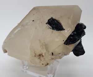 Quartz w/ Schorl Tourmaline
