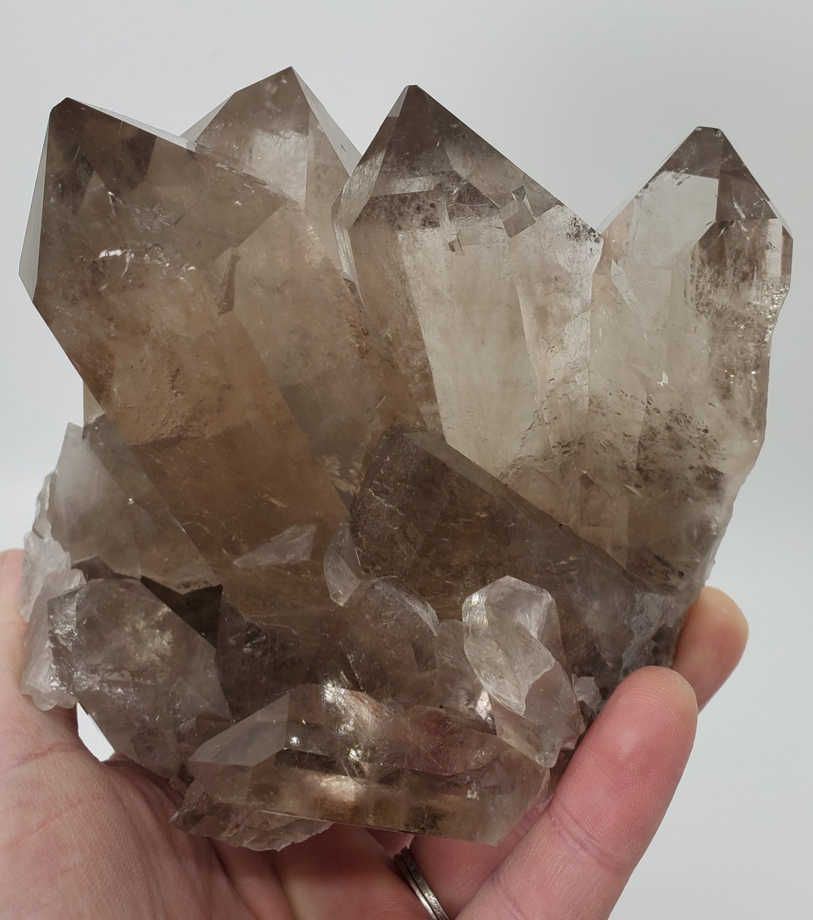 Smoky Quartz Cluster, Brasil