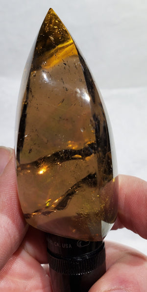 Smoky Quartz Flame