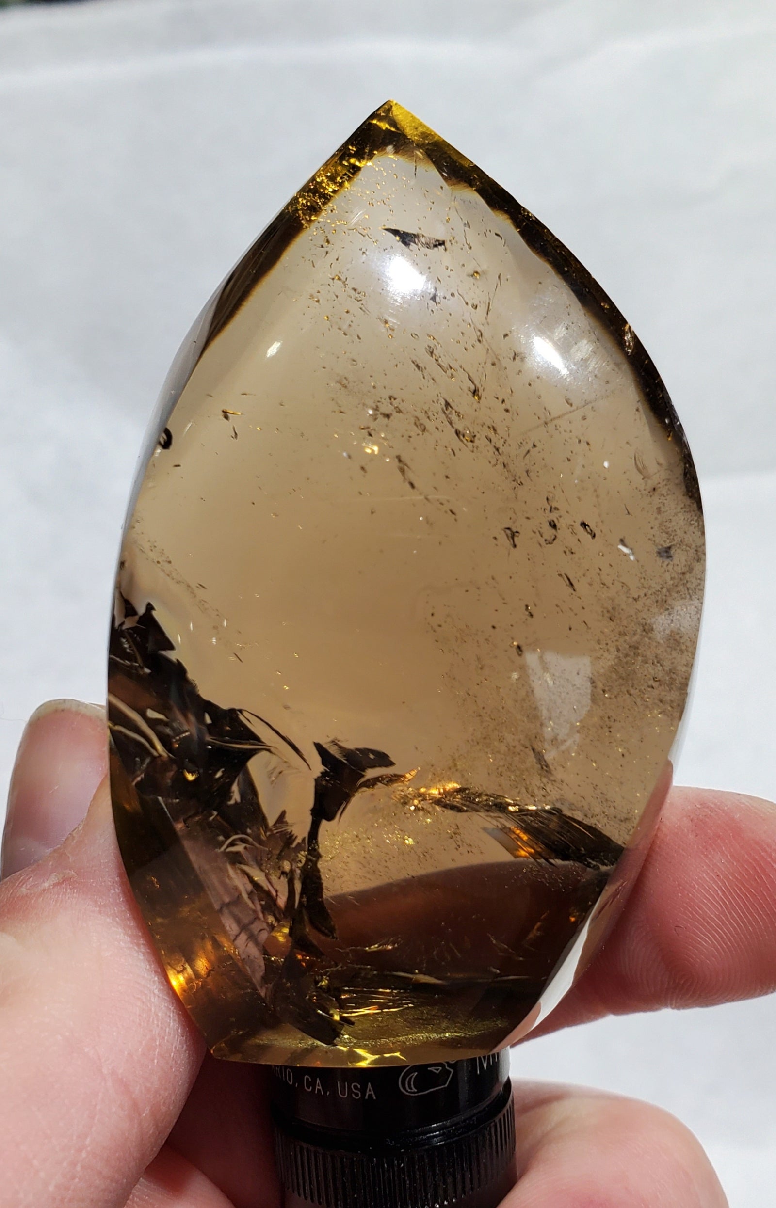 Smoky Quartz Flame