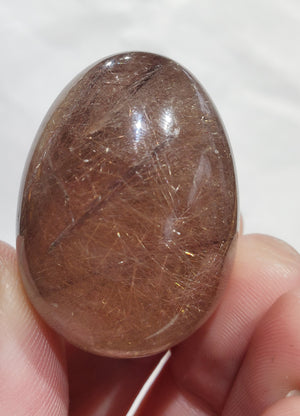 Rutilated Quartz Egg