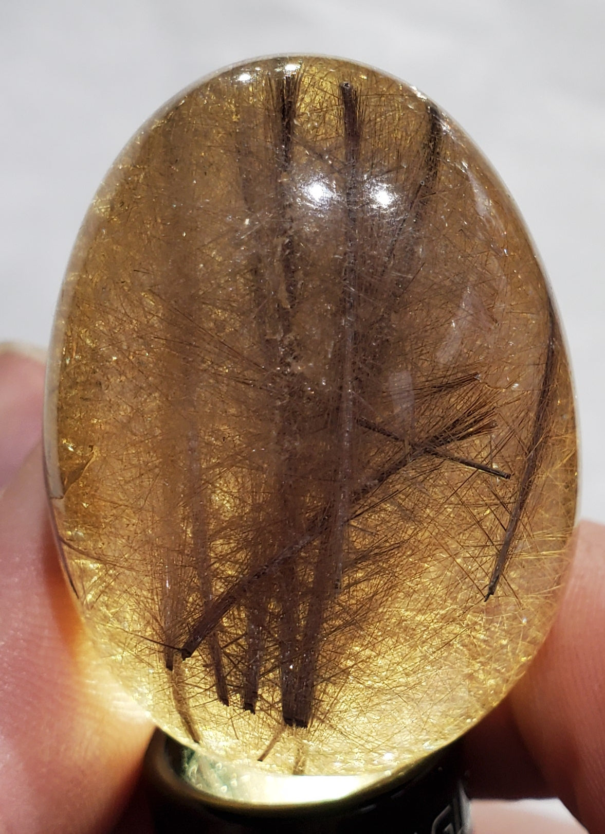 Rutilated Quartz Egg