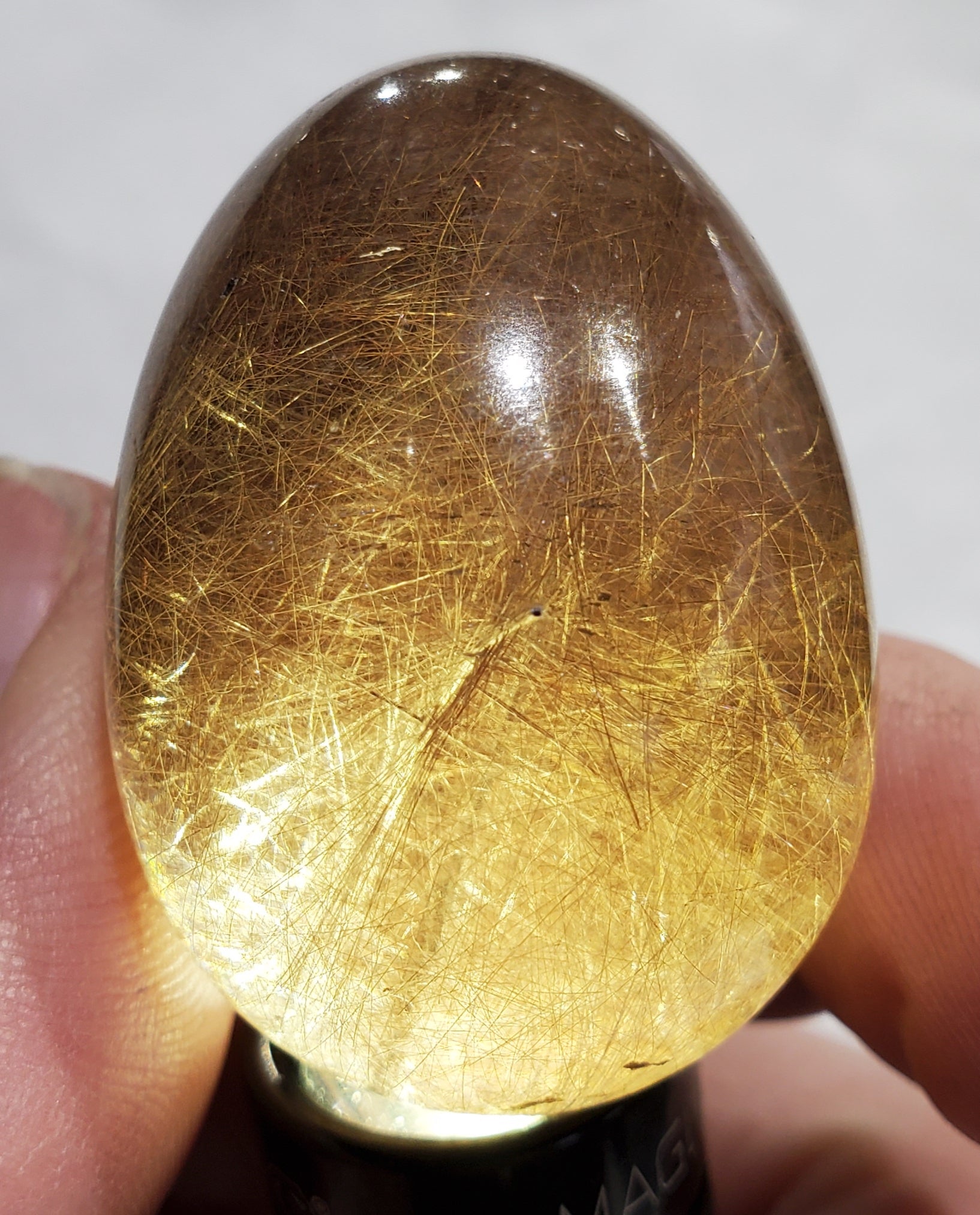 Rutilated Quartz Egg