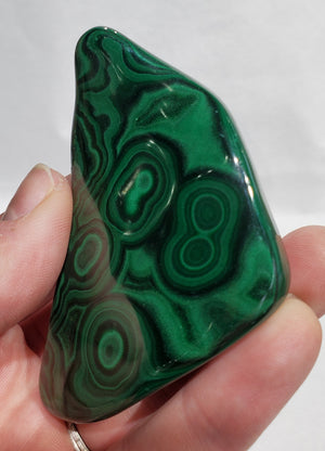 Polished Malachite, Congo