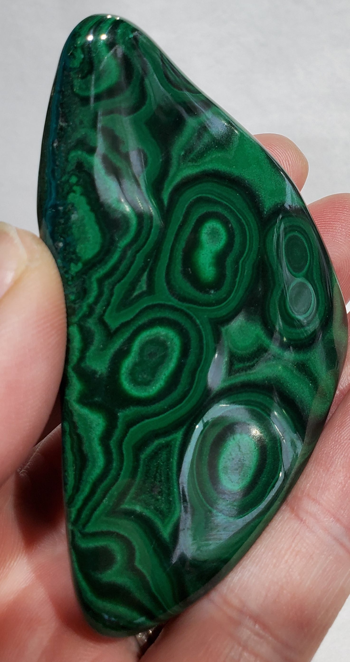 Polished Malachite, Congo