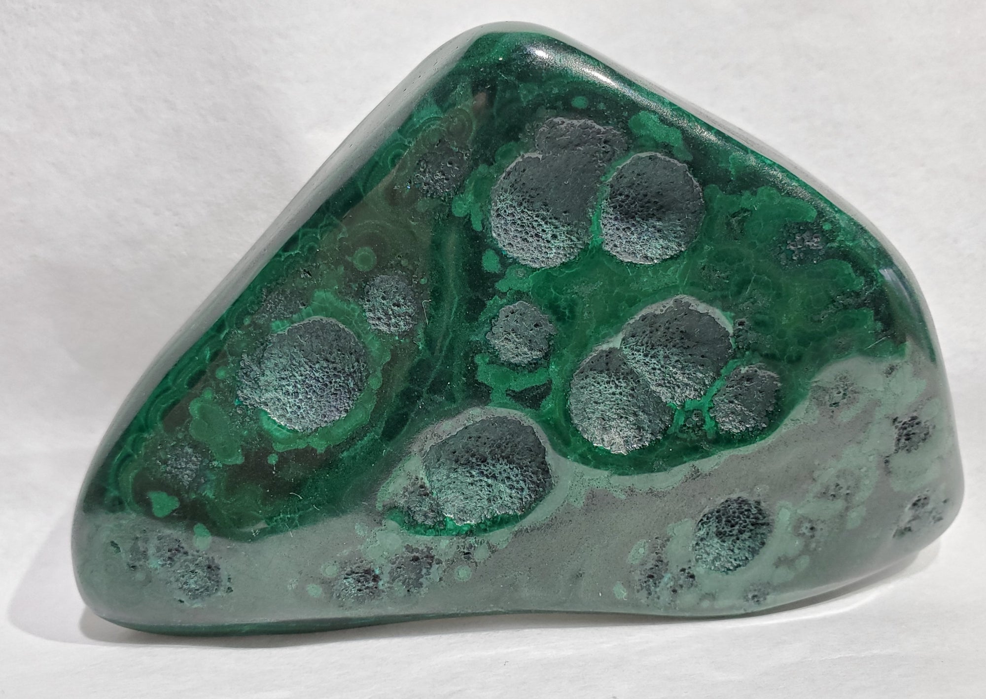 Polished Malachite, Congo