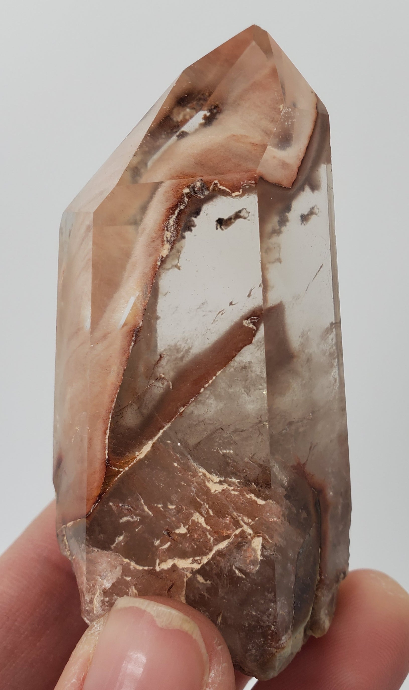 Amphibole Quartz Point