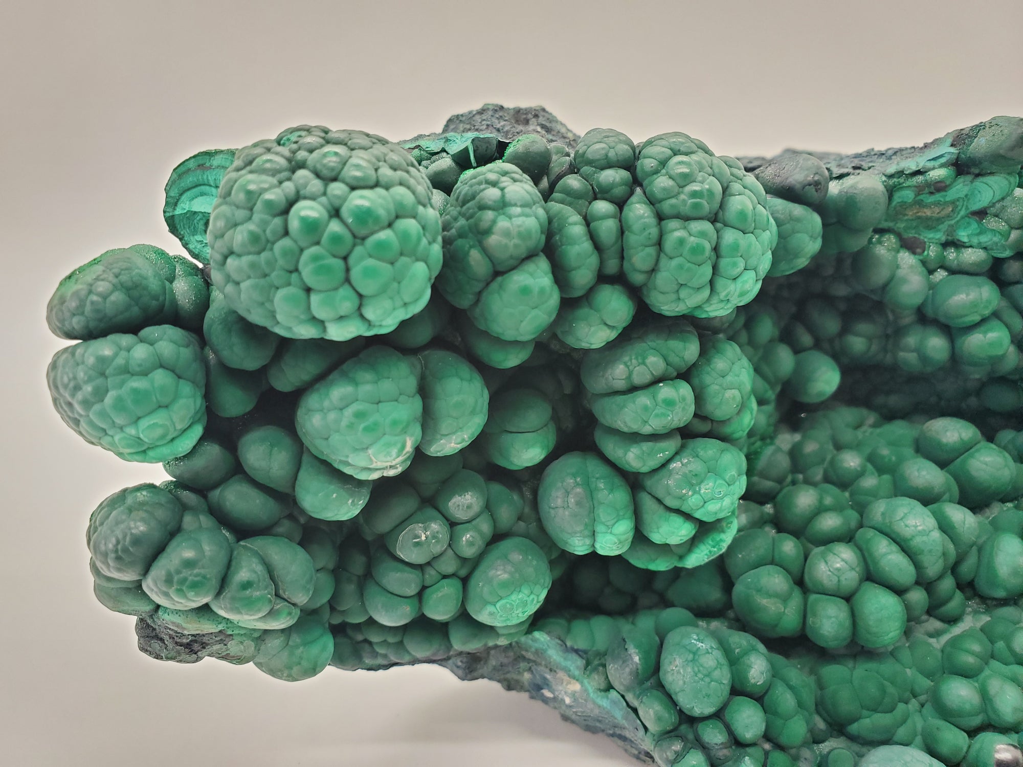 Botryoidal Malachite,  Congo