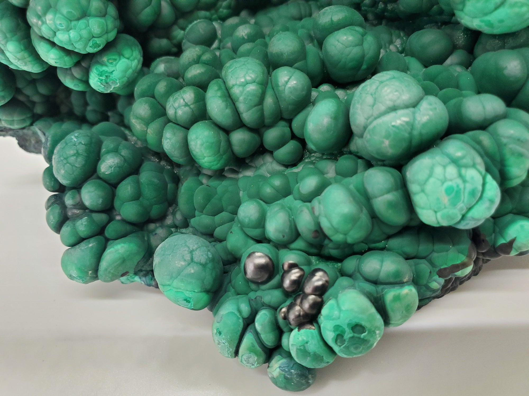 Botryoidal Malachite,  Congo