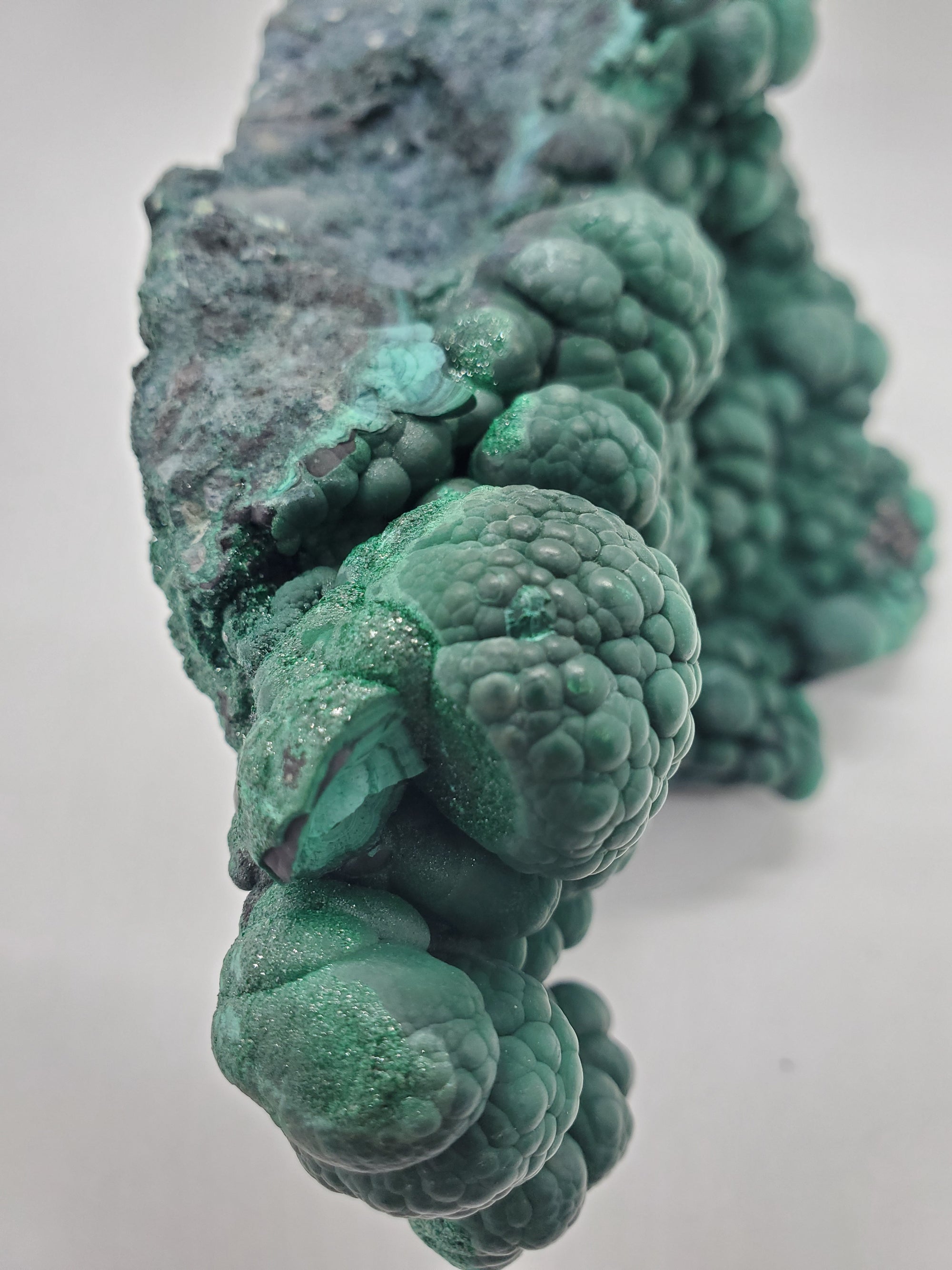 Botryoidal Malachite,  Congo