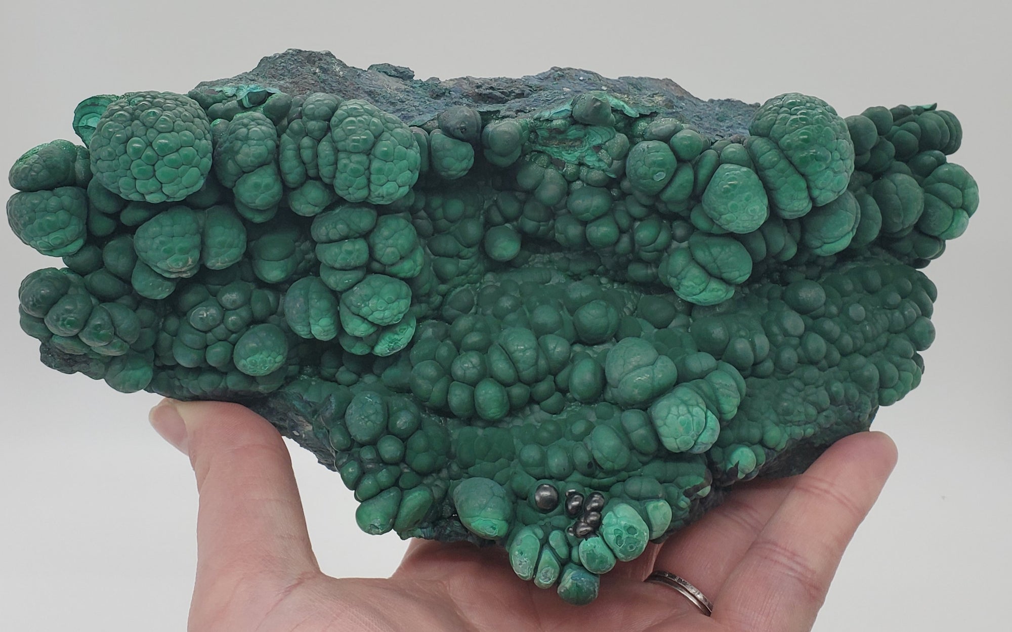 Botryoidal Malachite,  Congo