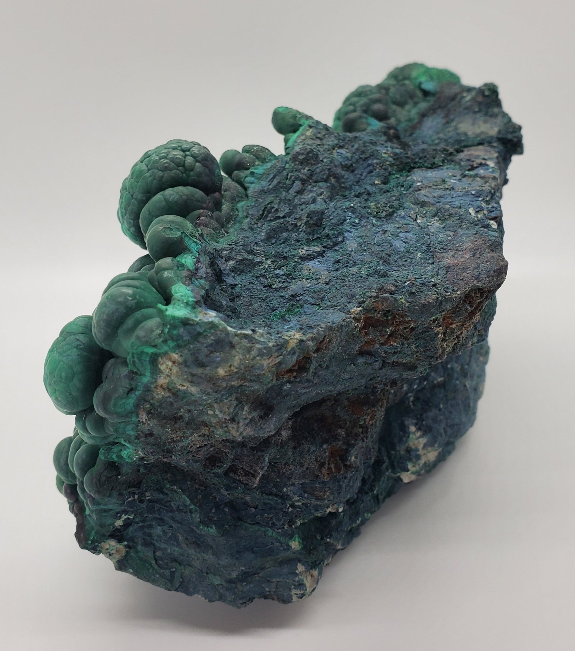 Botryoidal Malachite,  Congo