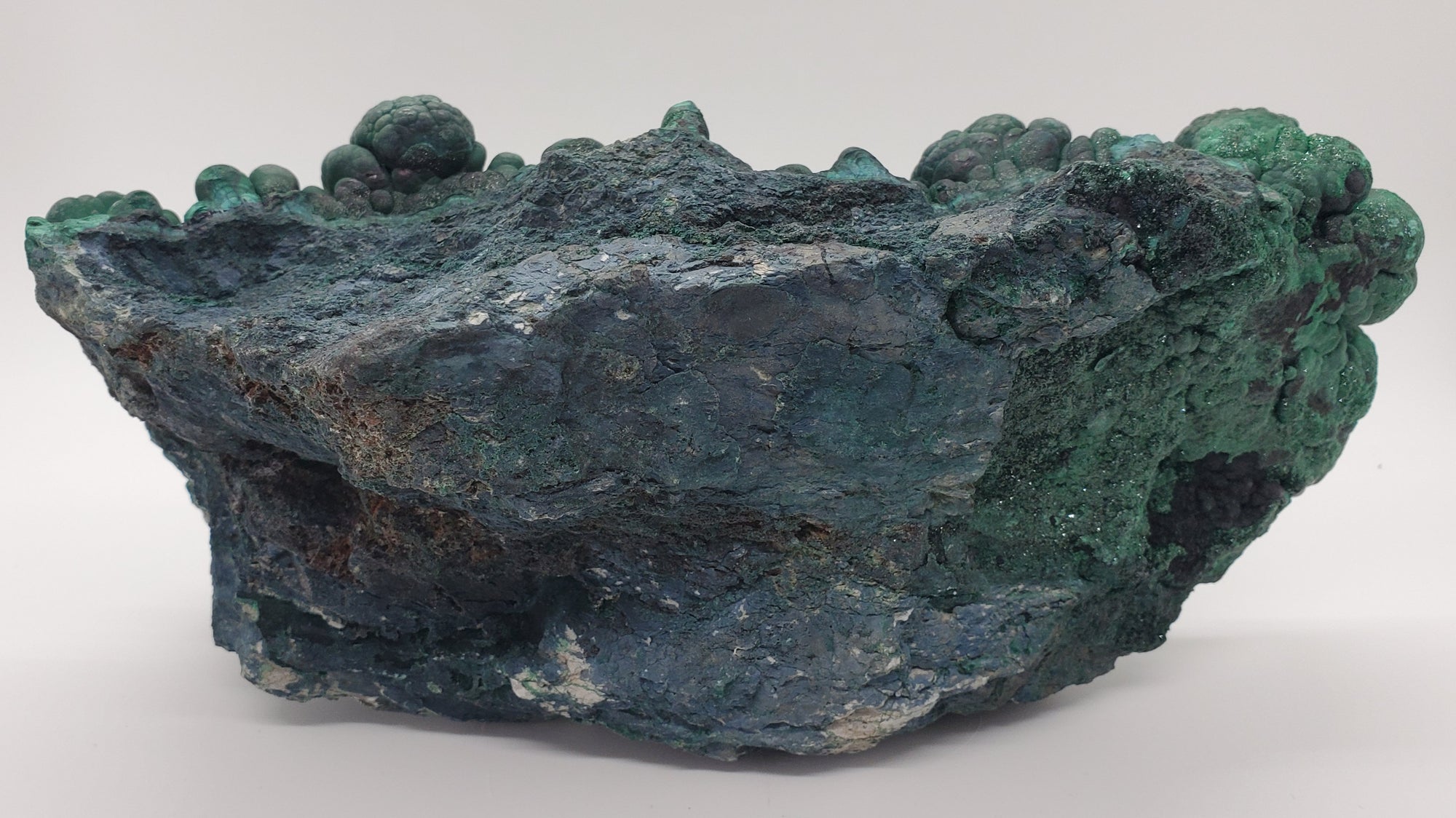 Botryoidal Malachite,  Congo