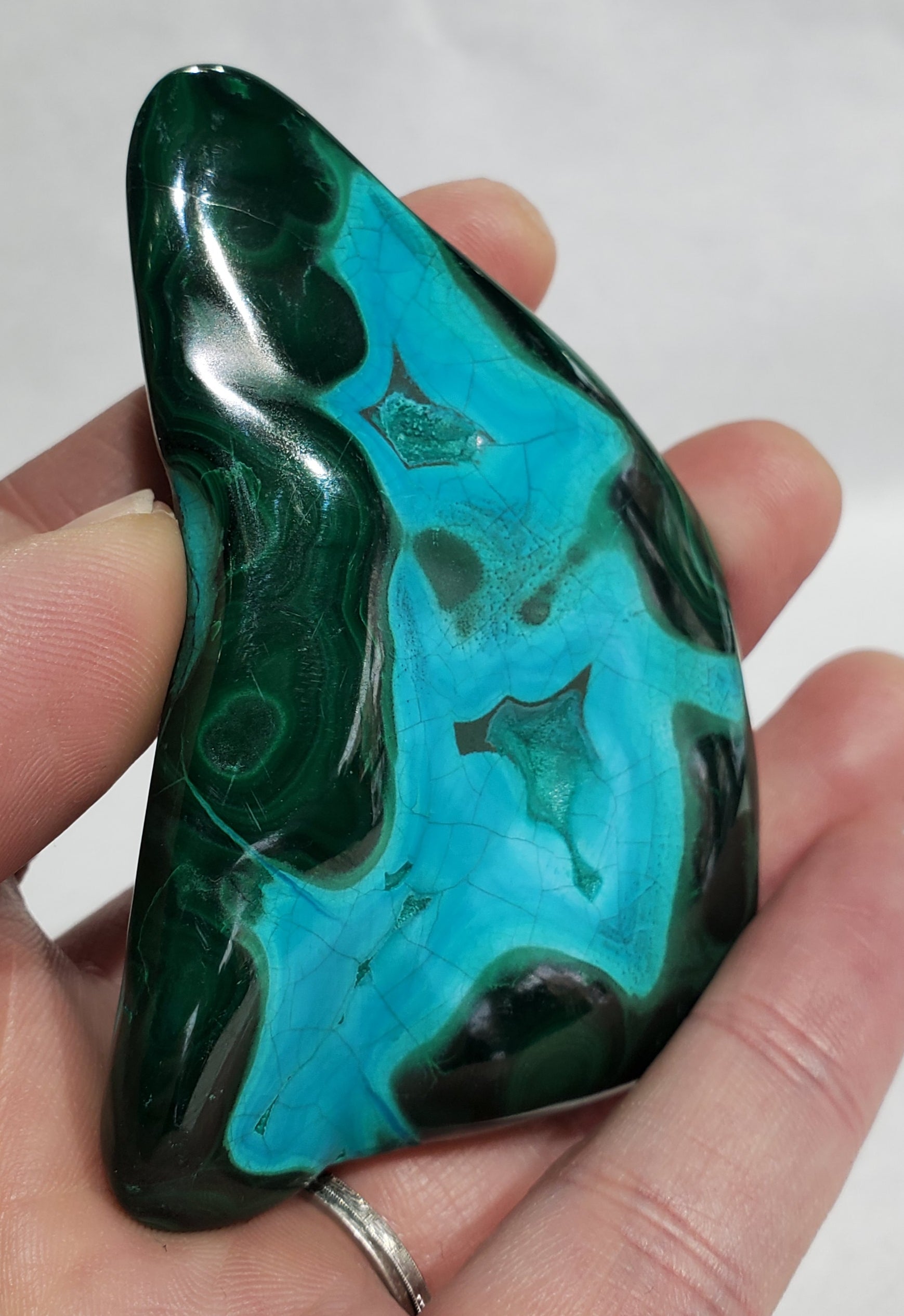 Chrysocolla and Malachite,  Congo