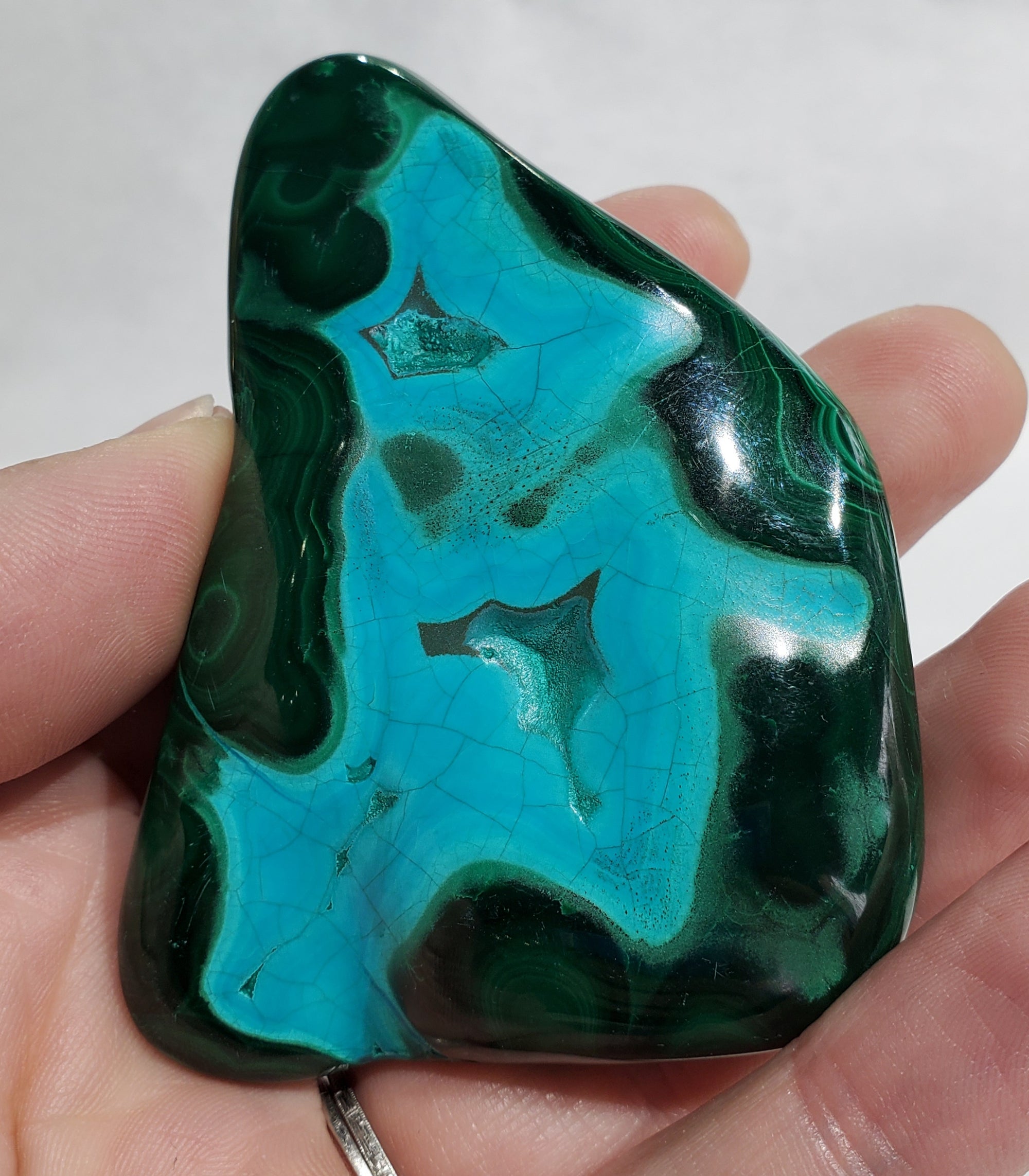 Chrysocolla and Malachite,  Congo