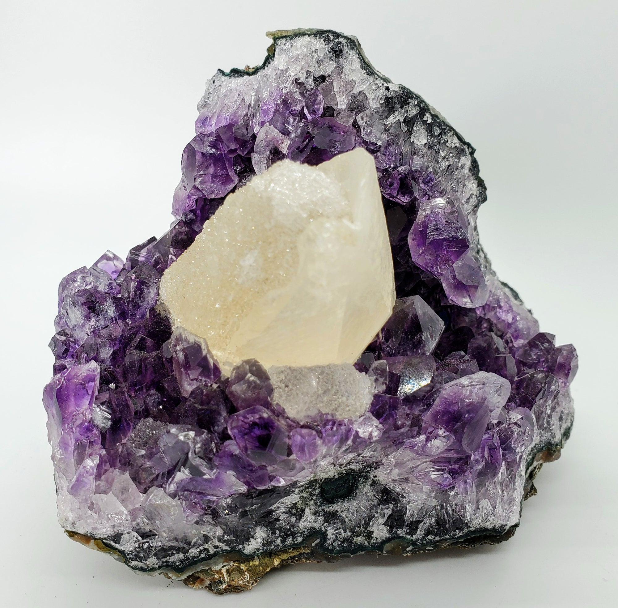 Amethyst and Calcite, Uruguay