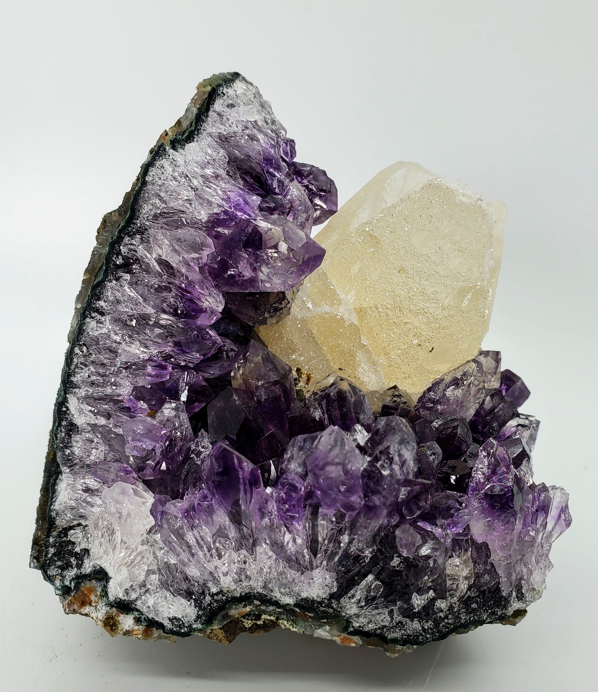 Amethyst and Calcite, Uruguay