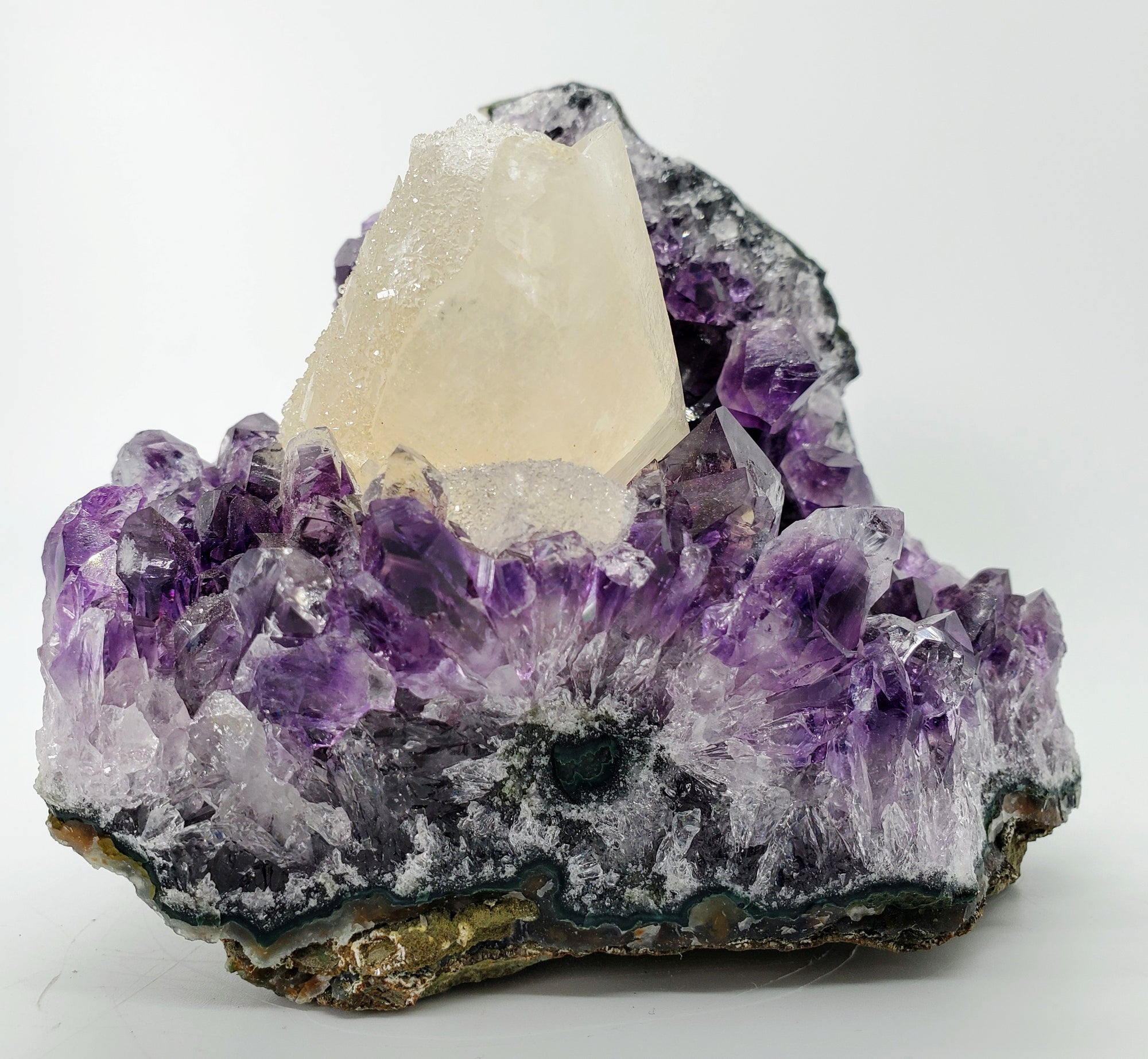 Amethyst and Calcite, Uruguay