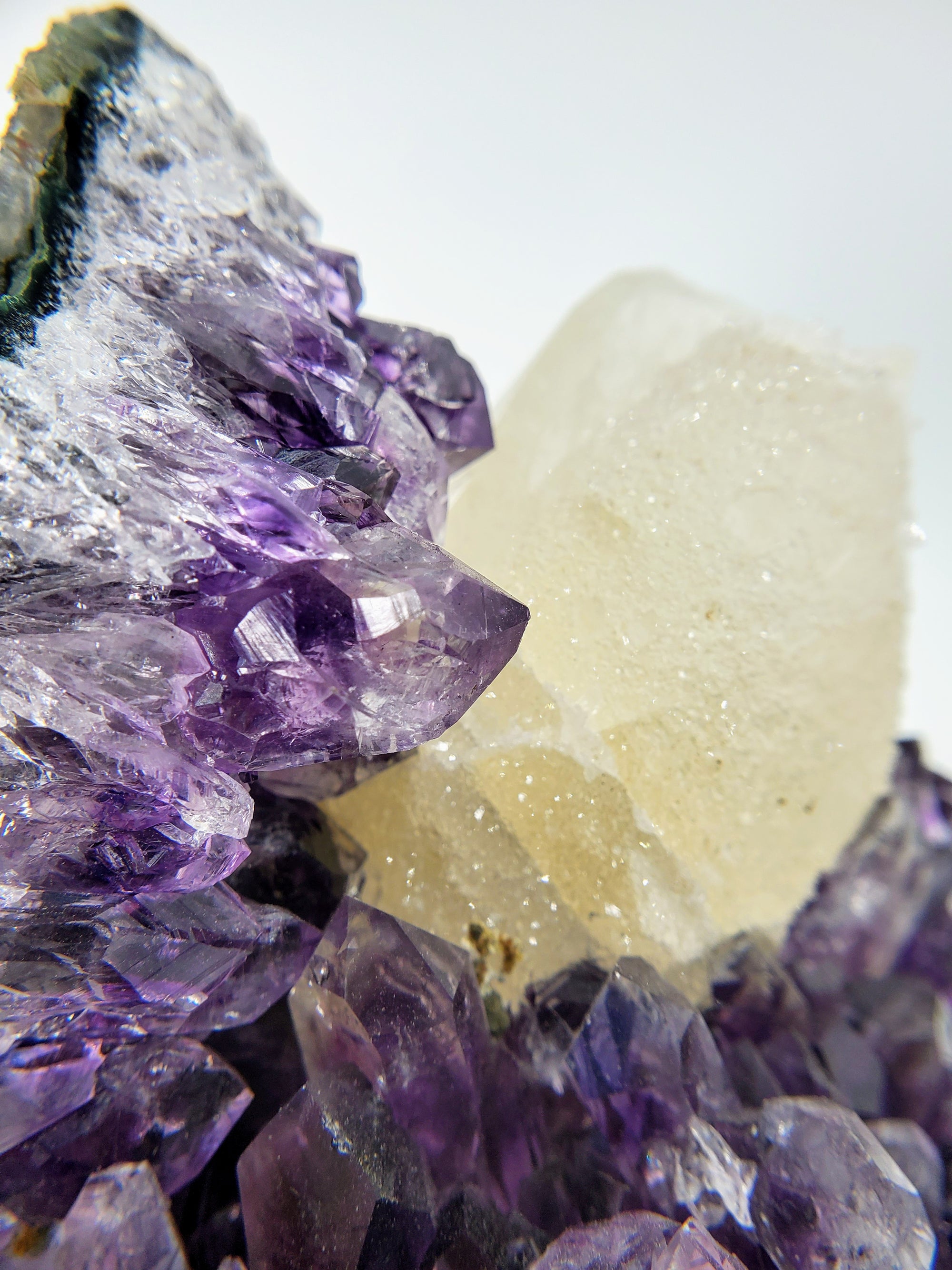 Amethyst and Calcite, Uruguay