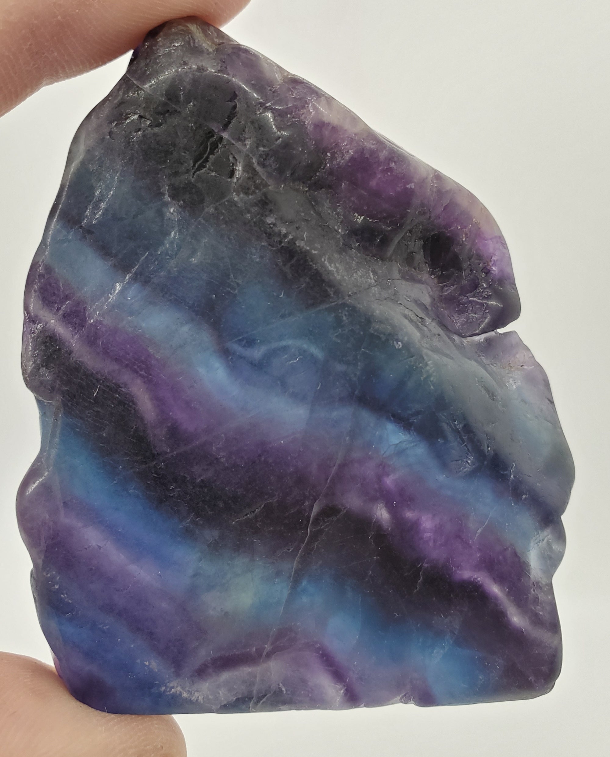 Fluorite with Butterfly Carving, China