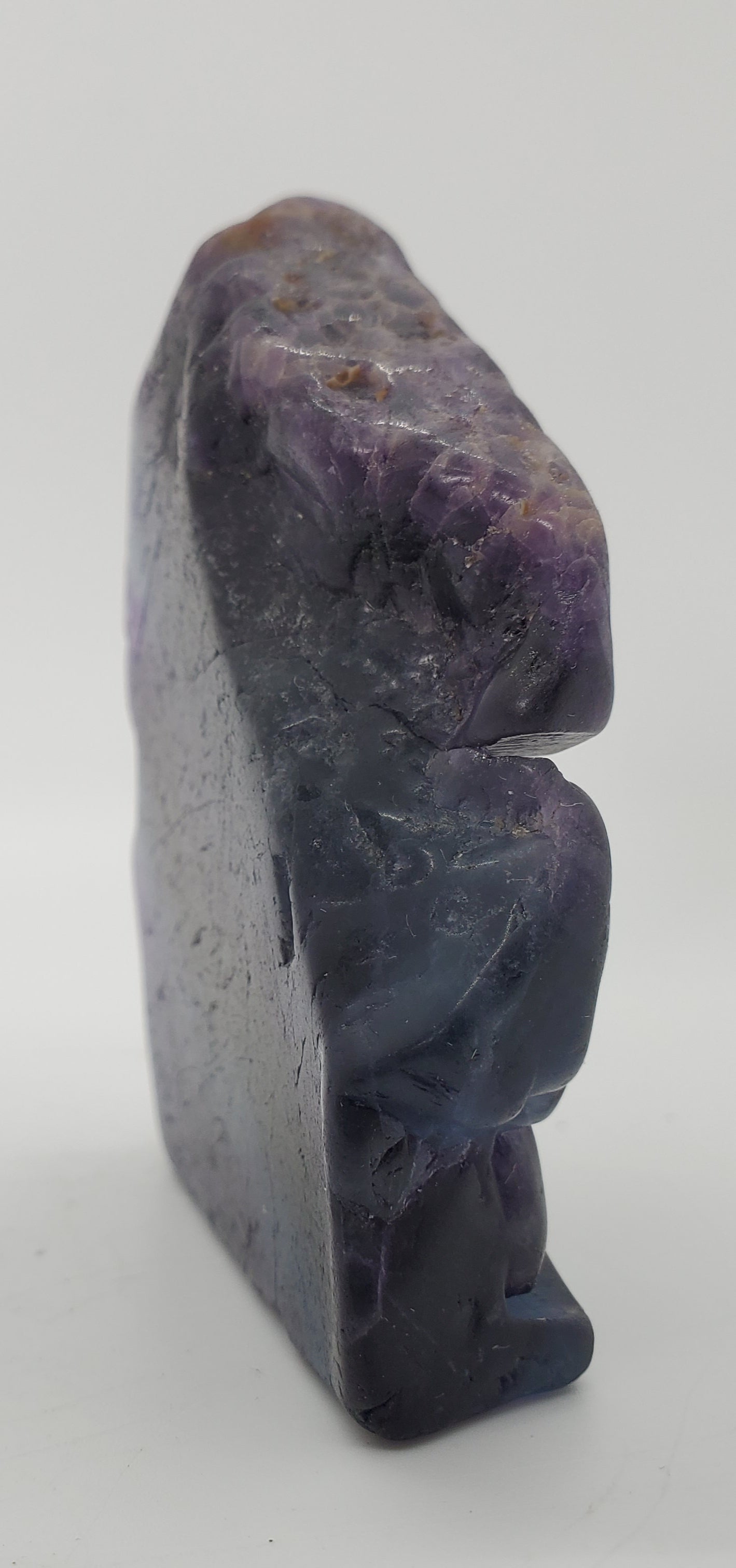 Fluorite with Butterfly Carving, China