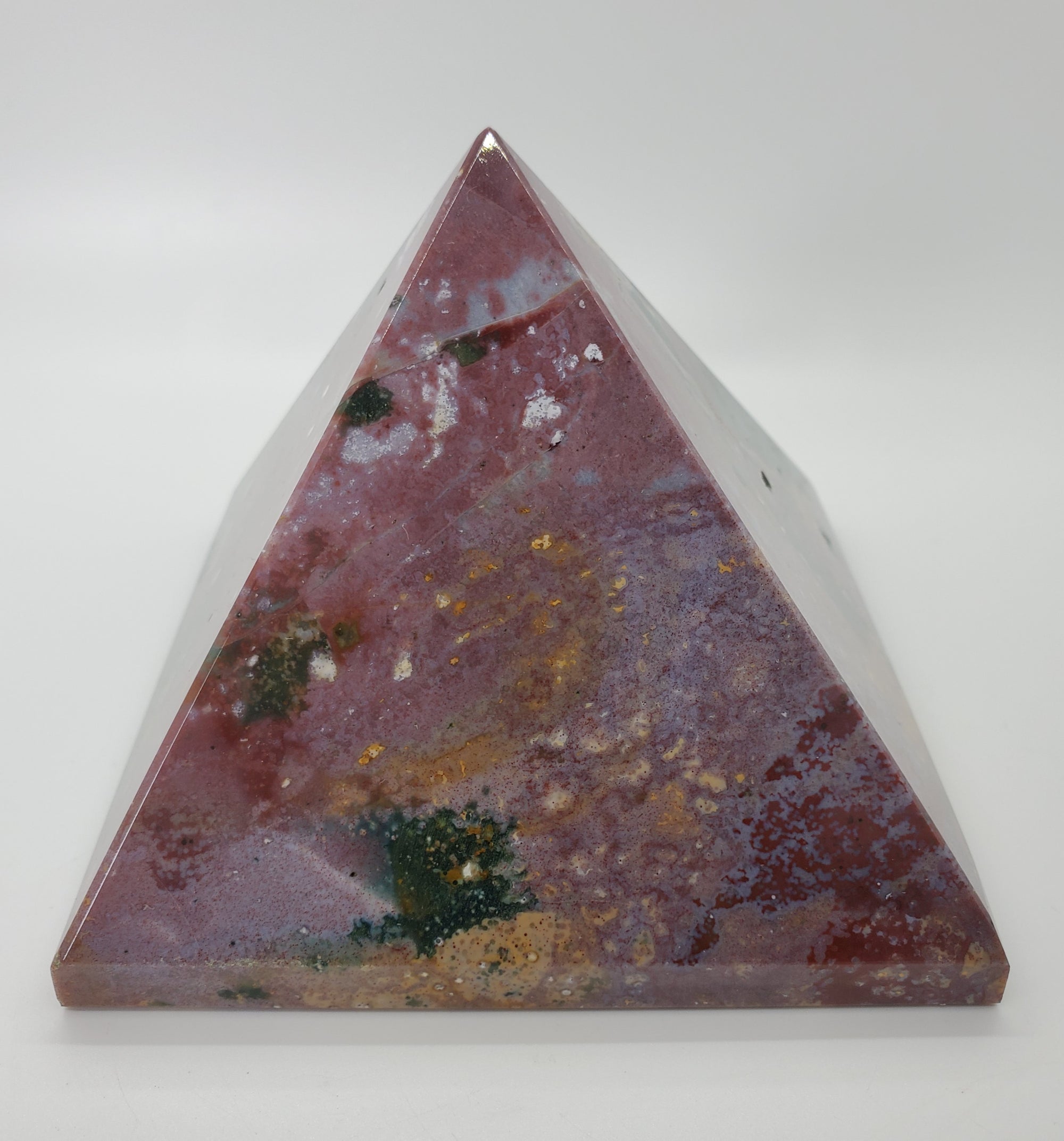 Bloodstone Pyramid, 3lbs