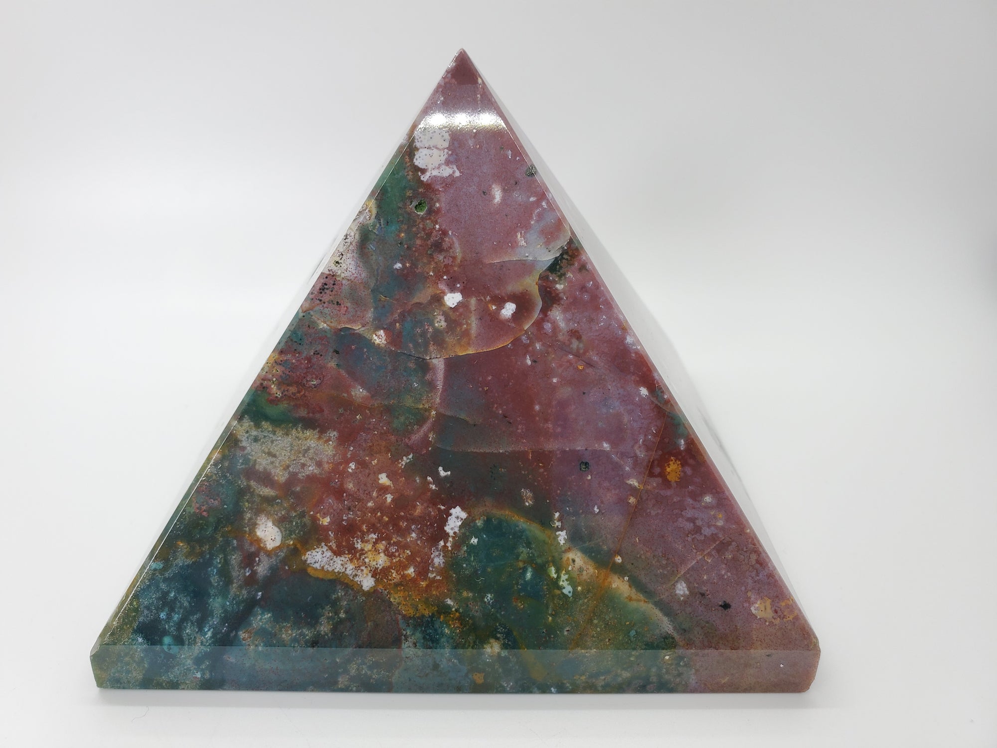 Bloodstone Pyramid, 3lbs