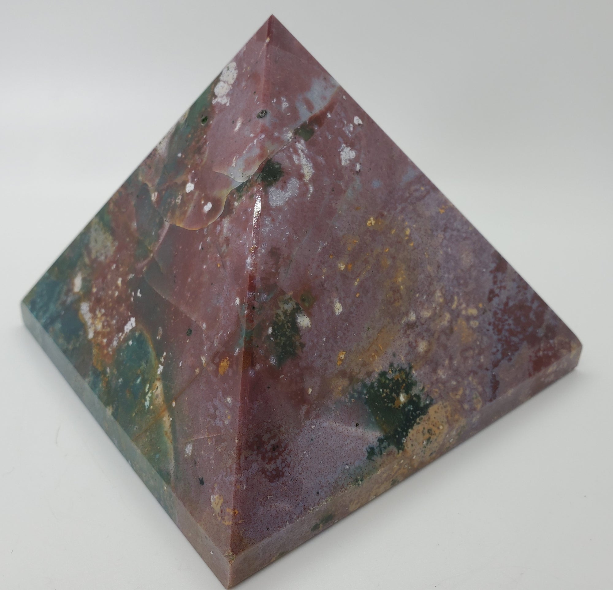 Bloodstone Pyramid, 3lbs