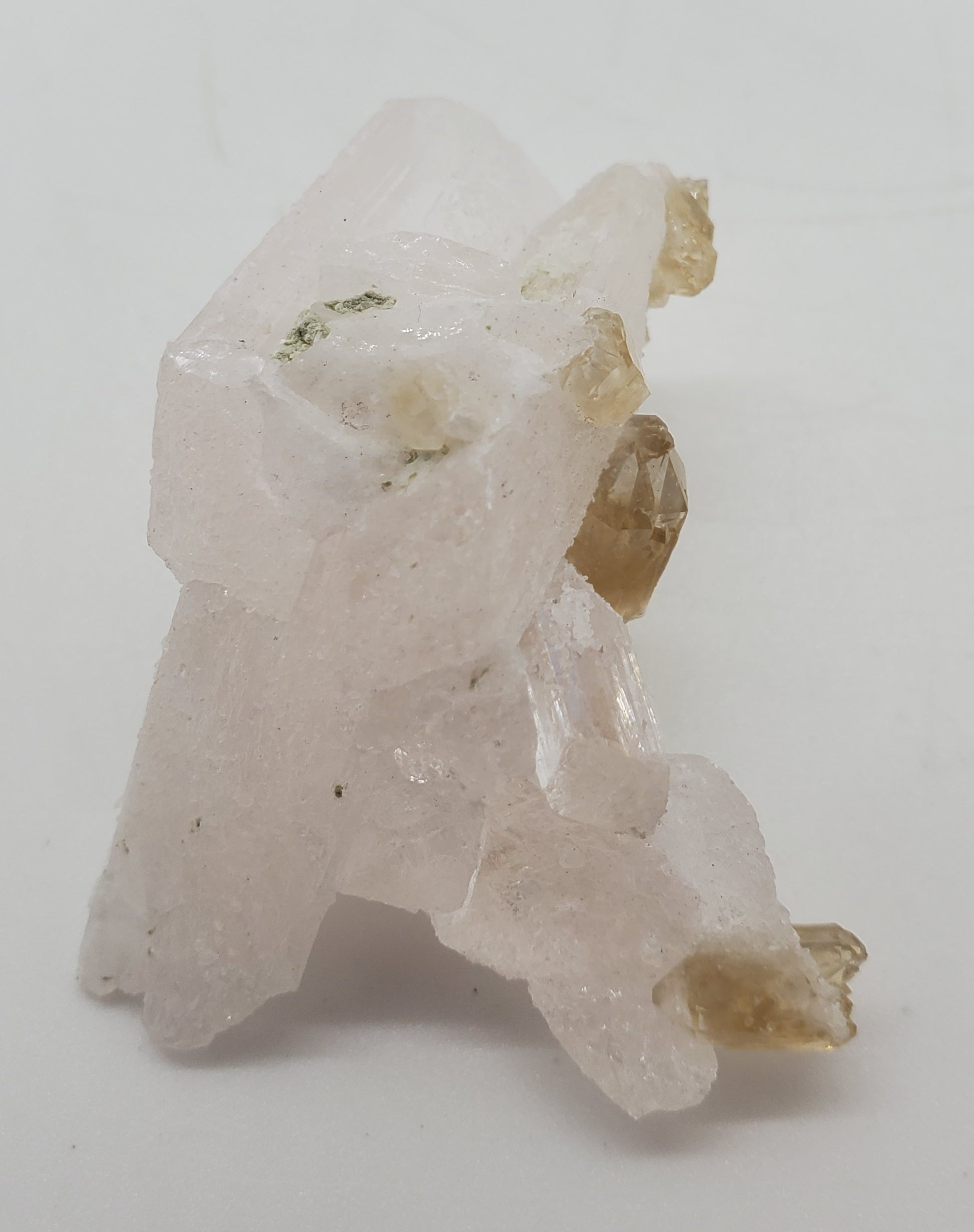Danburite with Citrine, Mexico