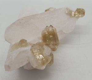 Danburite with Citrine, Mexico