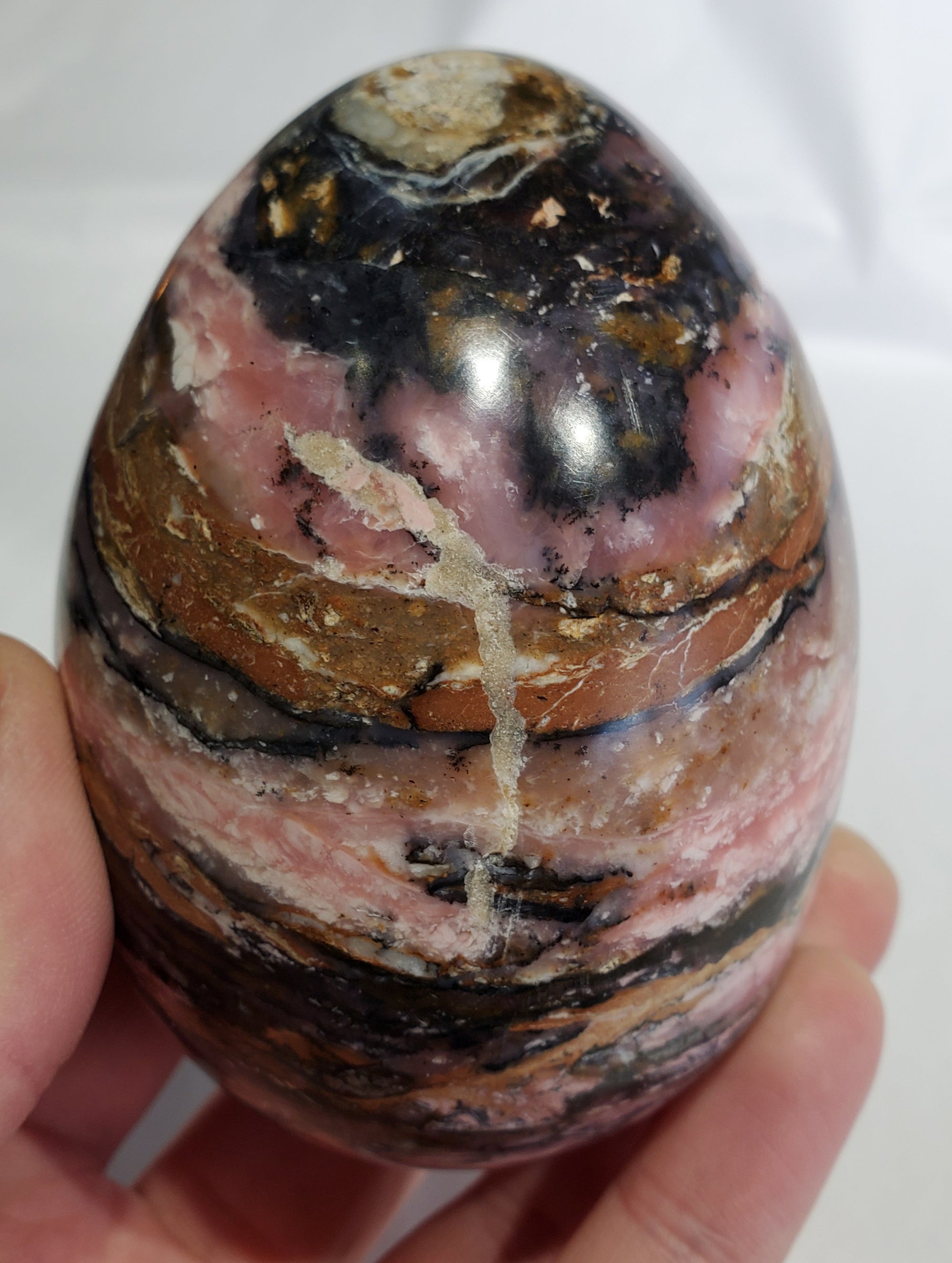 Pink Opal Egg, Peru
