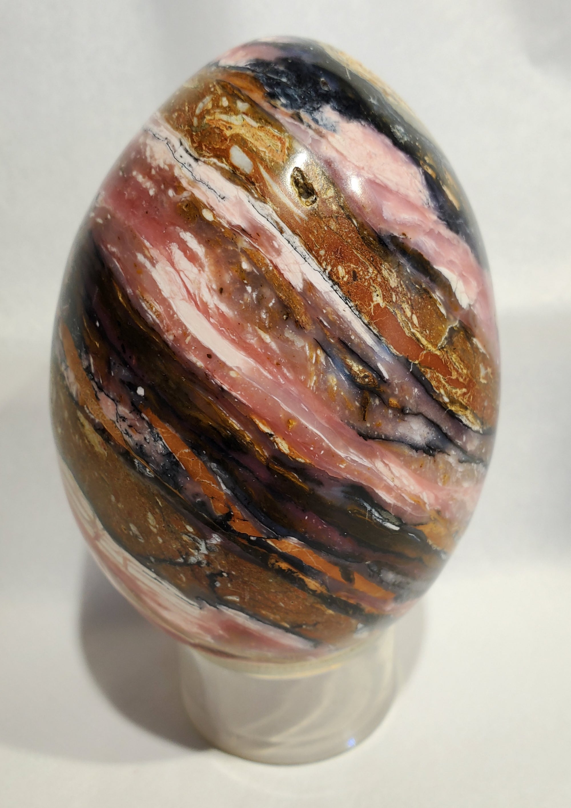 Pink Opal Egg, Peru
