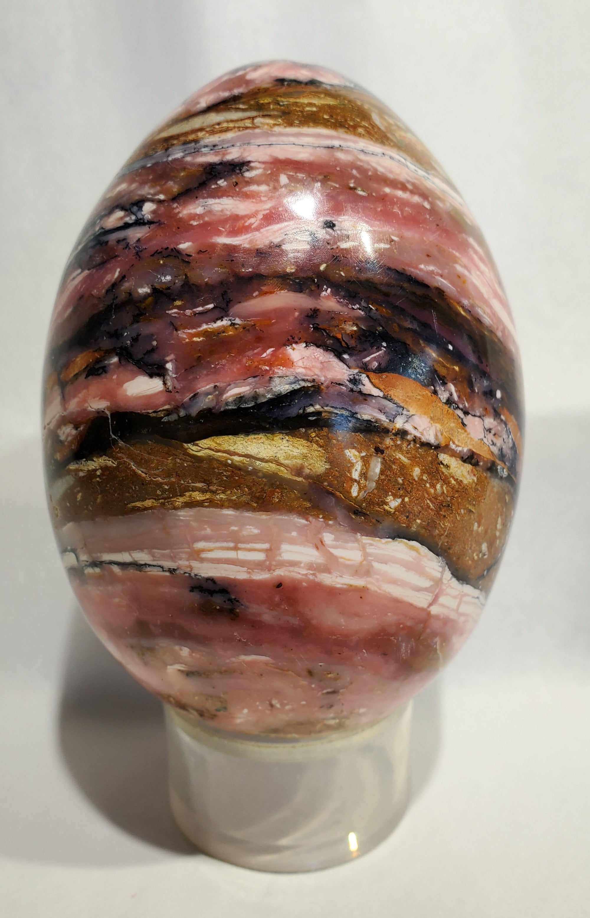 Pink Opal Egg, Peru