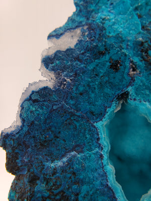 Shattuckite, Chrysocolla,  and Quartz (Mexico)