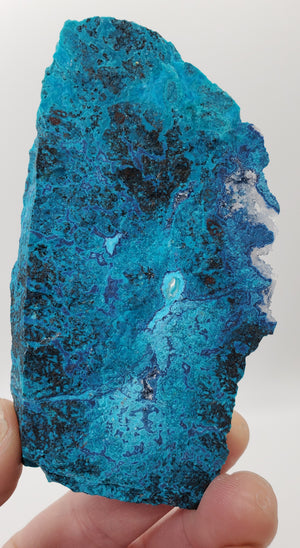 Shattuckite, Chrysocolla,  and Quartz (Mexico)