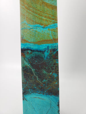 Chrysocolla Obelisk, Peru
