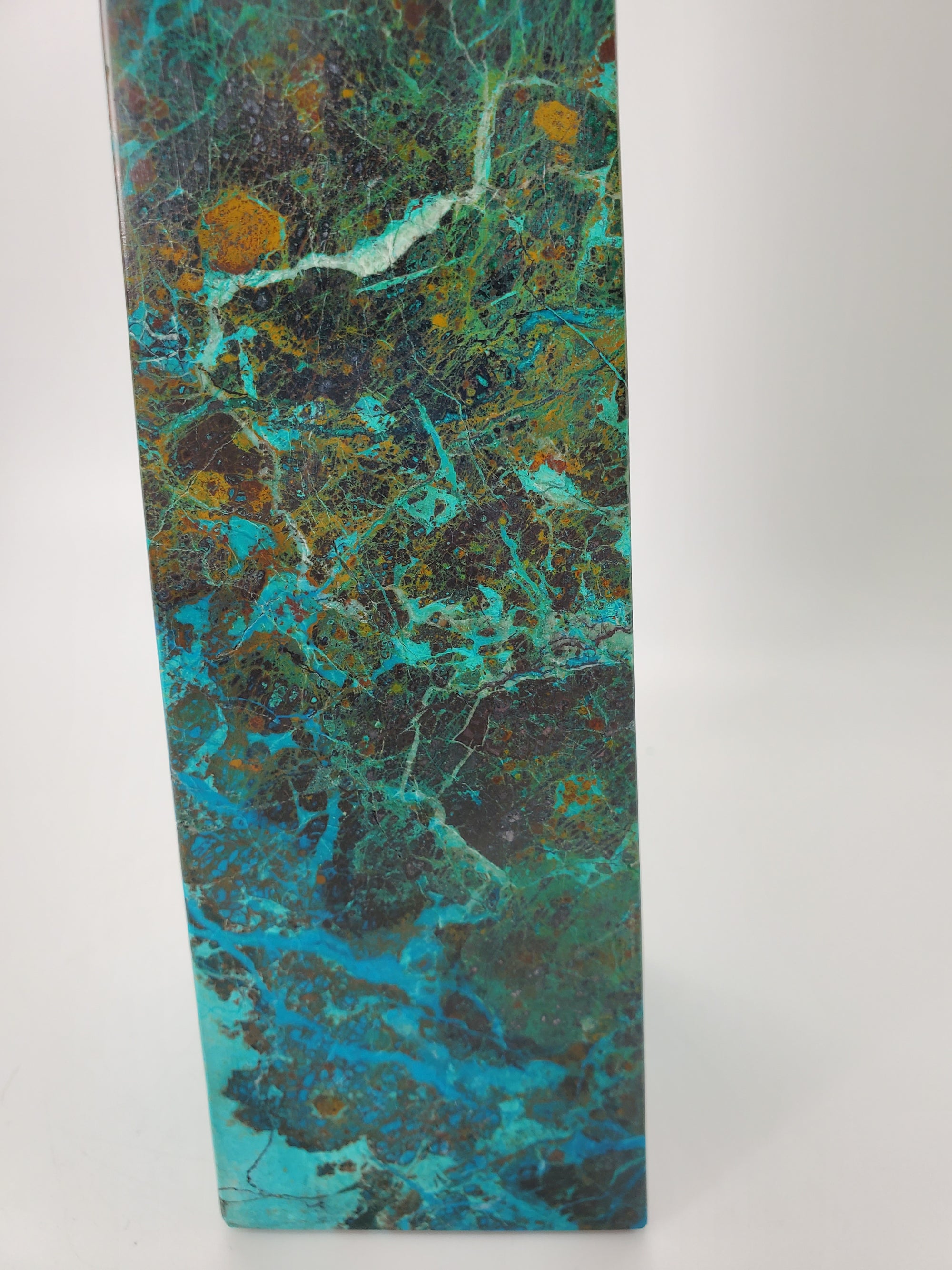 Chrysocolla Obelisk, Peru