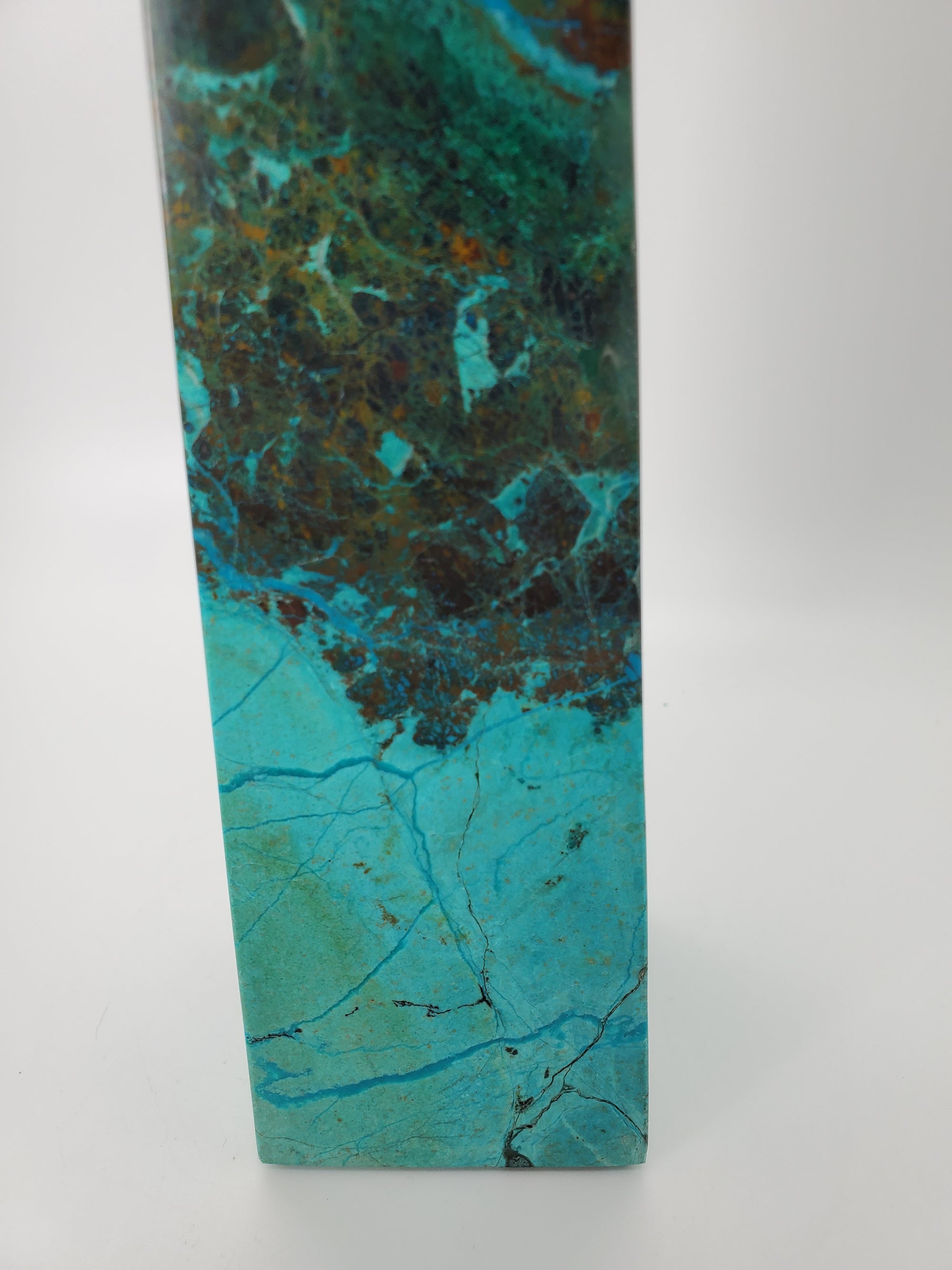Chrysocolla Obelisk, Peru