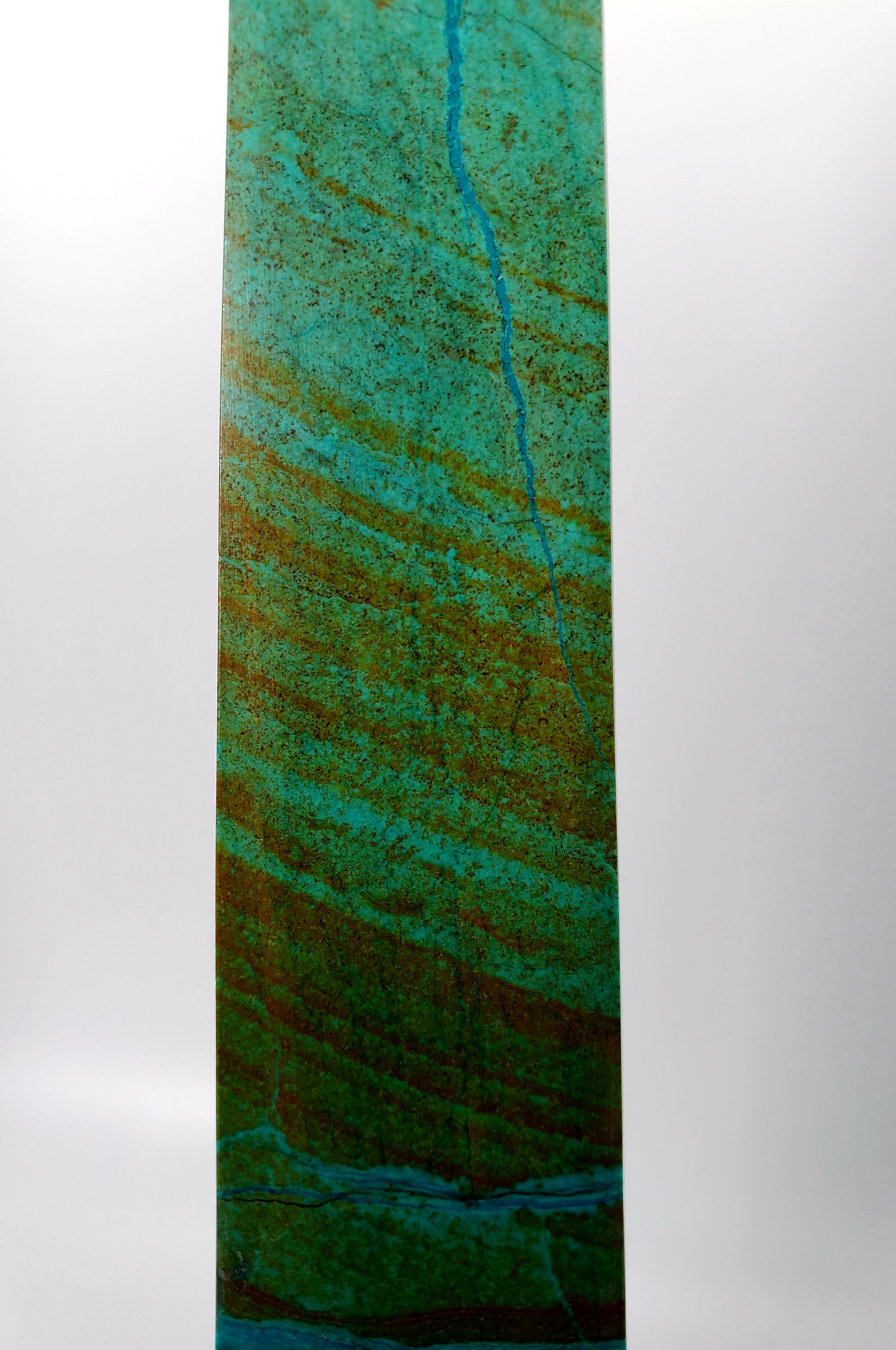 Chrysocolla Obelisk, Peru