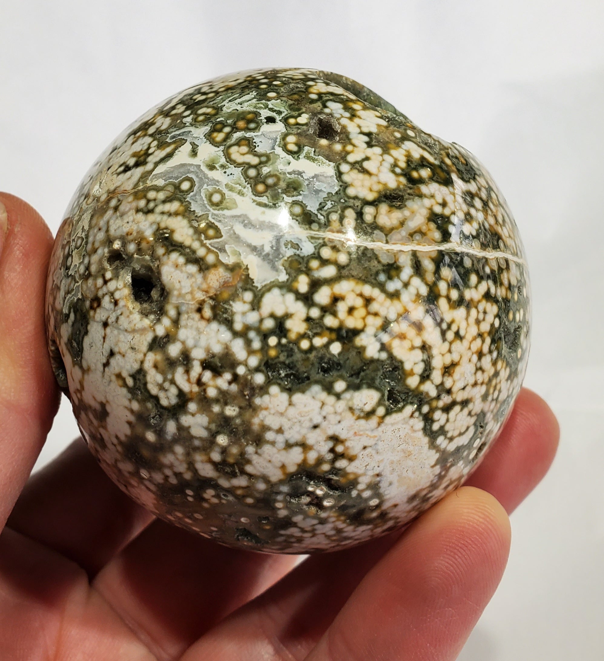 Ocean Jasper Sphere, Madagascar