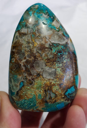 Chrysocolla Free Form,  Peru