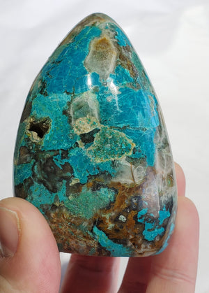 Chrysocolla Free Form,  Peru