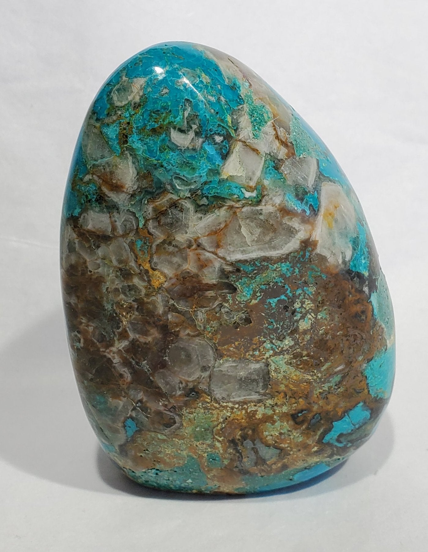 Chrysocolla Free Form,  Peru