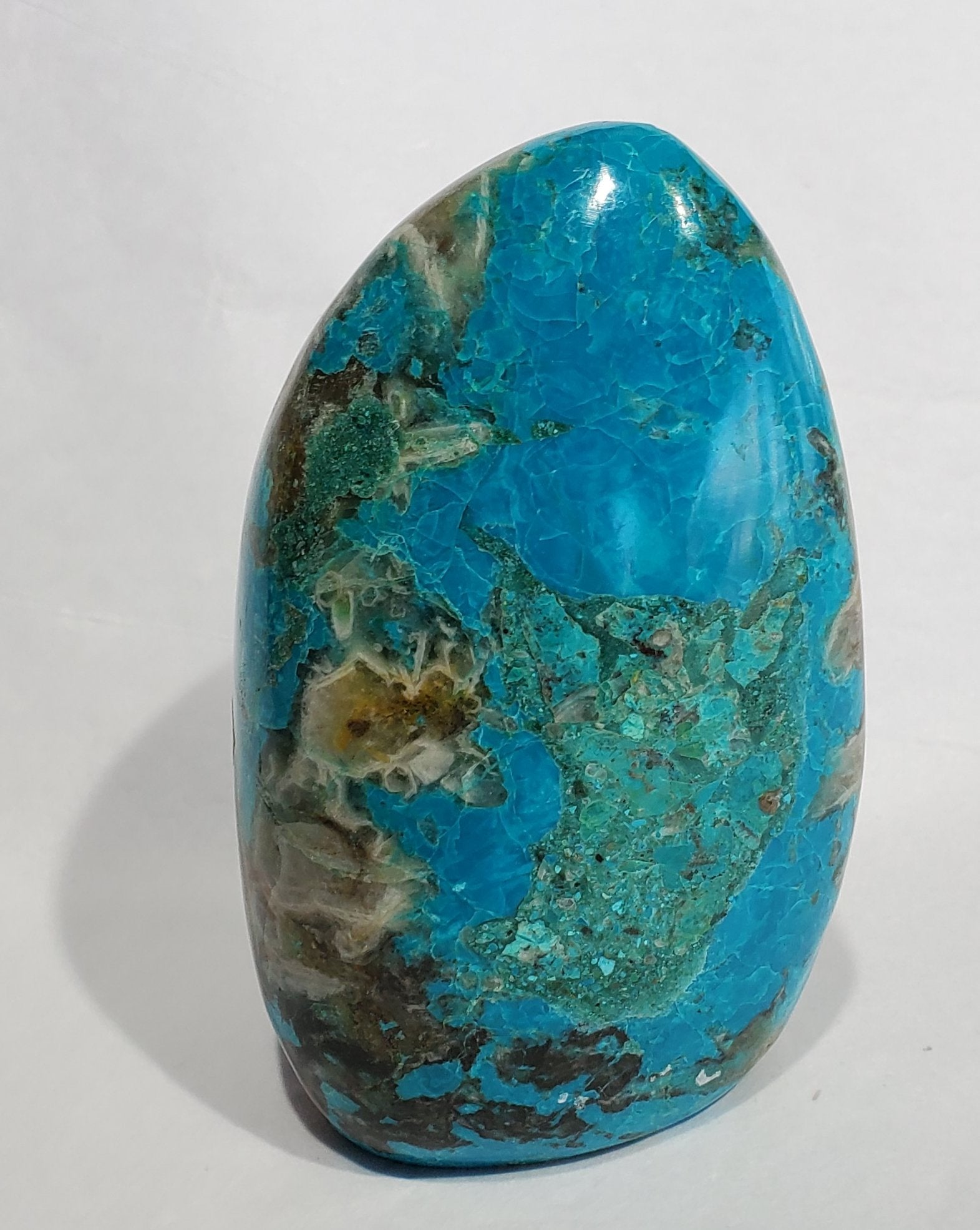 Chrysocolla Free Form,  Peru