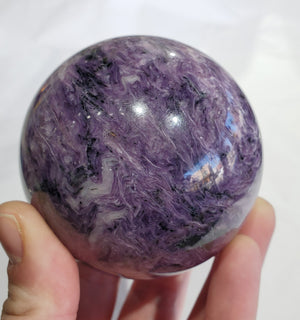 Charoite Sphere, Russia