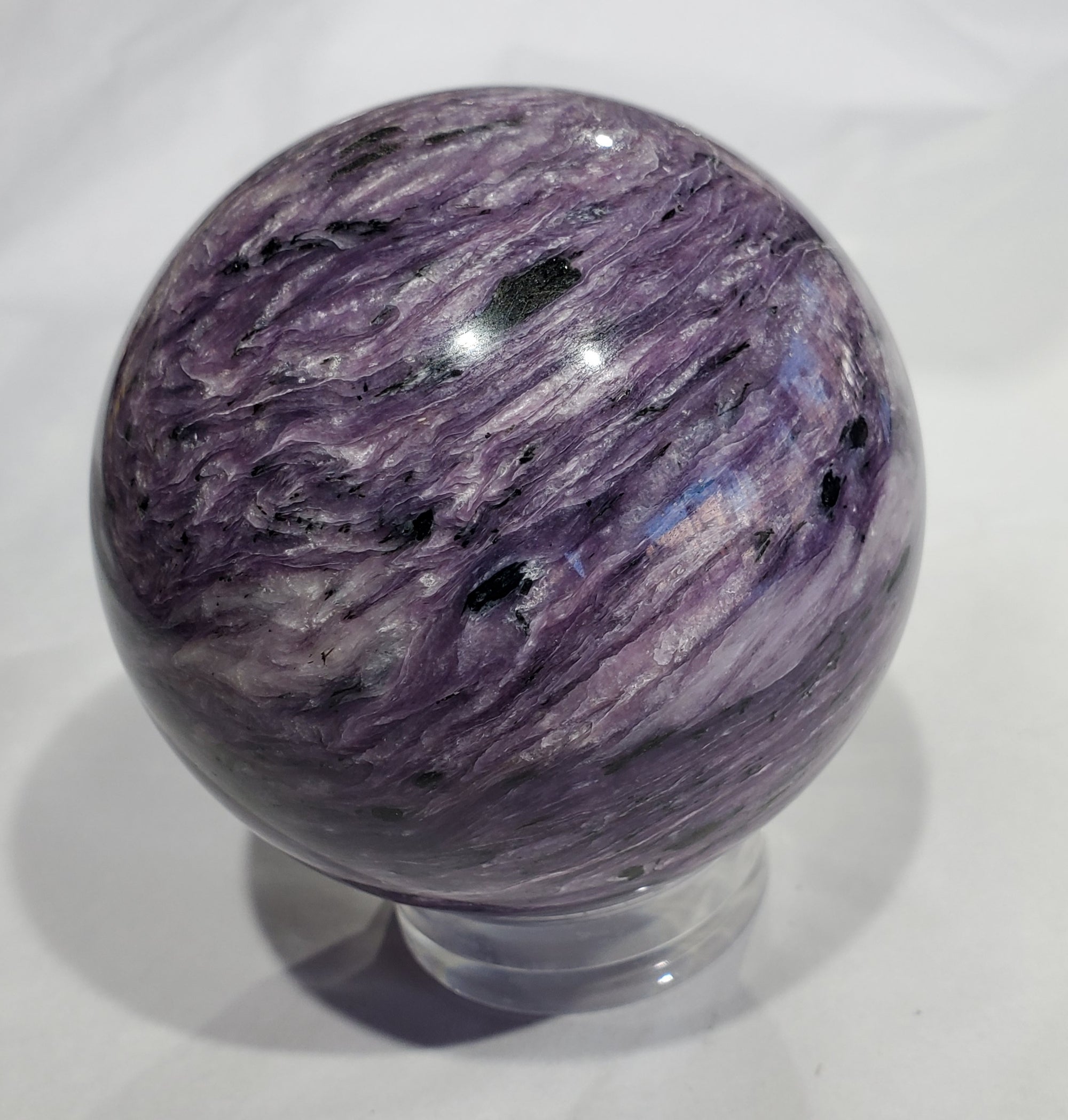 Charoite Sphere, Russia