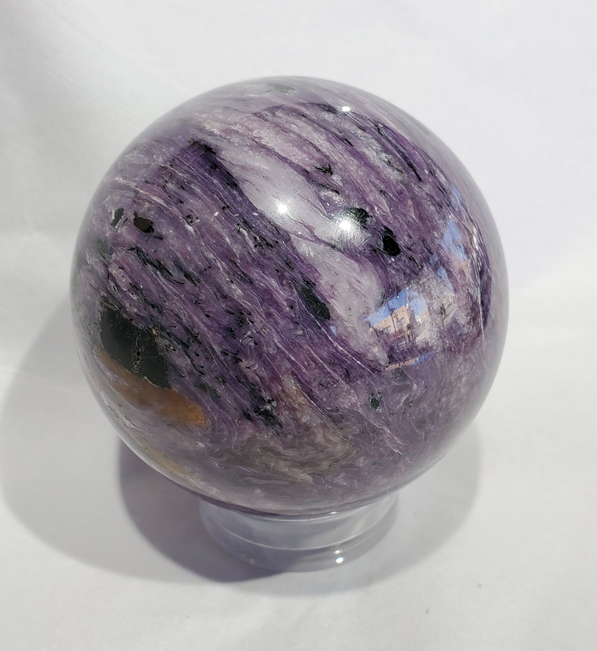 Charoite Sphere, Russia